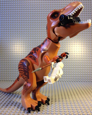 Illustration for article titled Leaked Lego sets reveal new evil mutant dinosaurs in Jurassic World